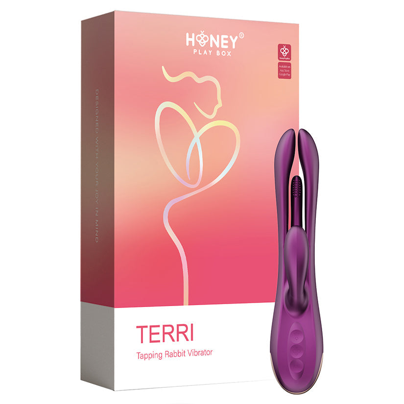 Honey Play Box Terri App Controlled Tapping Rabbit Purple
