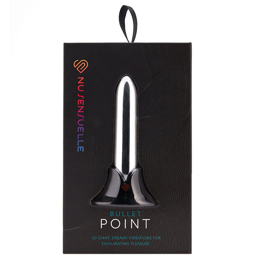 Sensuelle Point Rechargeable Bullet-Silver